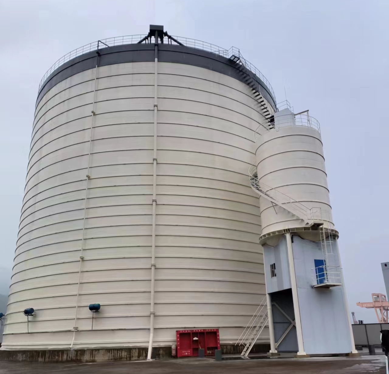 万宁10万吨水泥钢板库